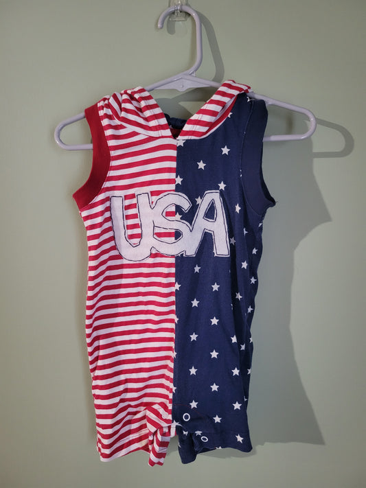 USA Romper-12month