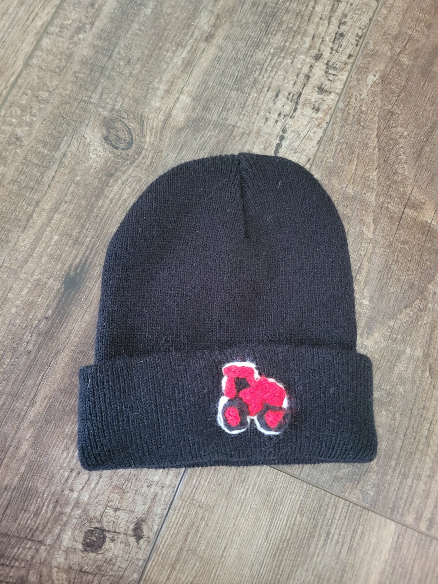 Winter Hat with Tractor