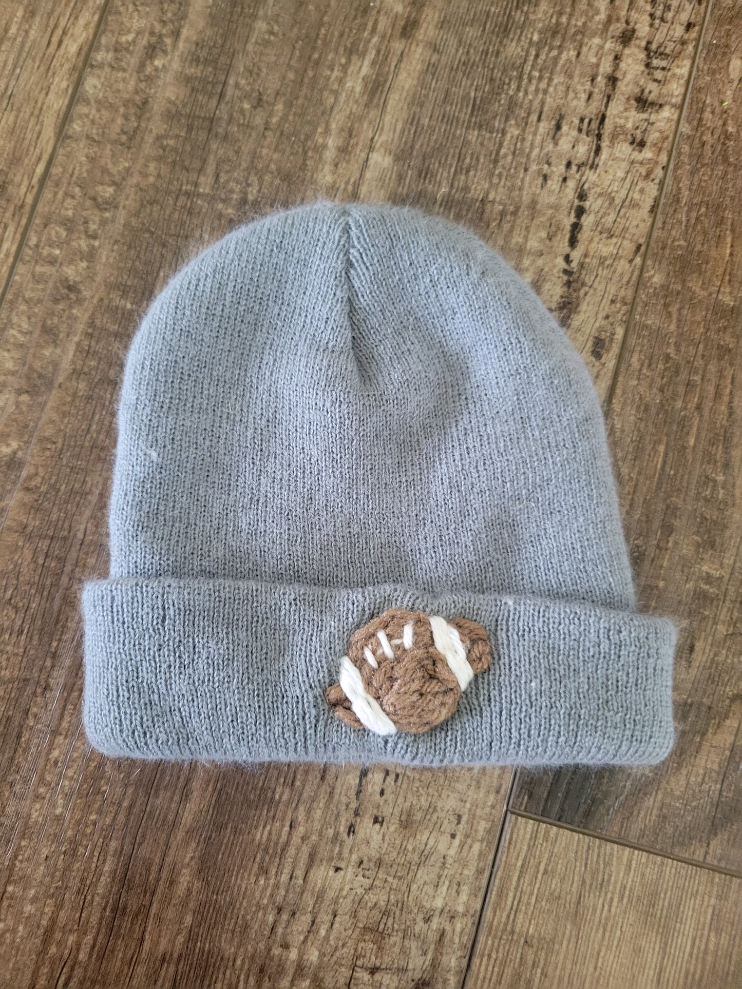 Winter Hat with Football