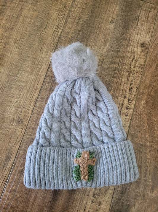 Winter Hat with Cross