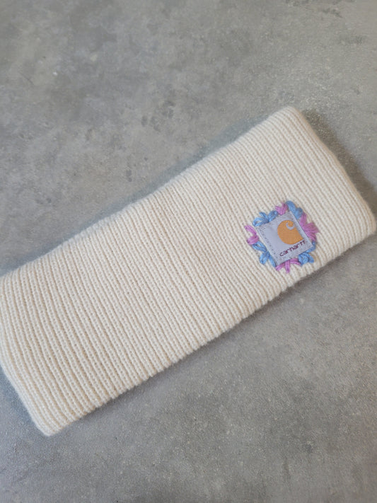 Adult Winter Headband with Flowers