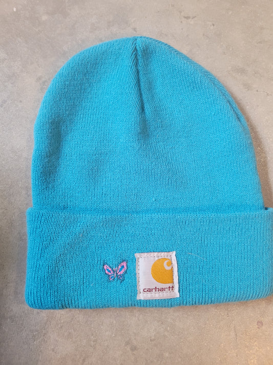 Youth Winter Beanie with Butterfly