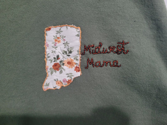 Midwest Mama Crew Neck