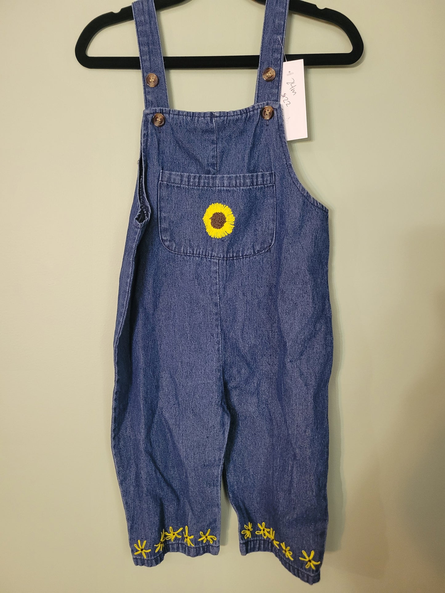 Sunflower Overalls