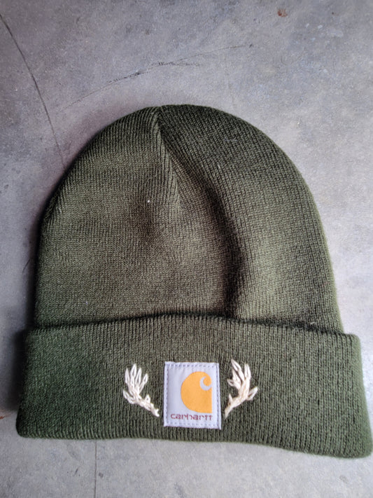 Youth Deer Antler Winter Beanie
