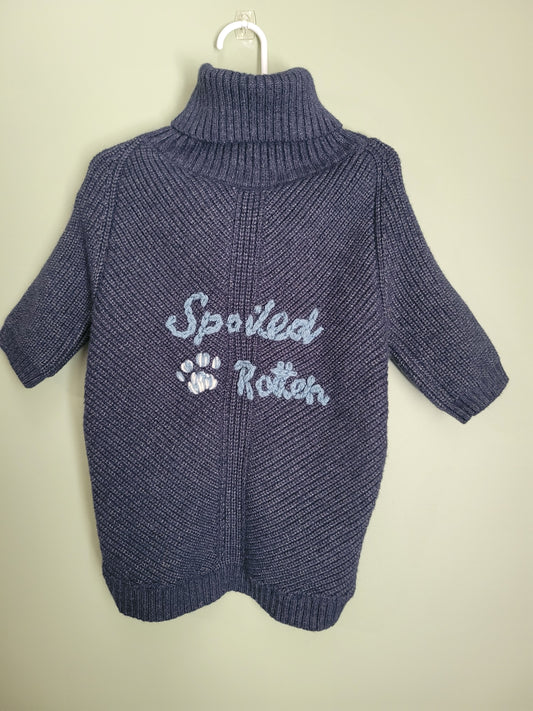 Spoiled Rotten Dog Sweater