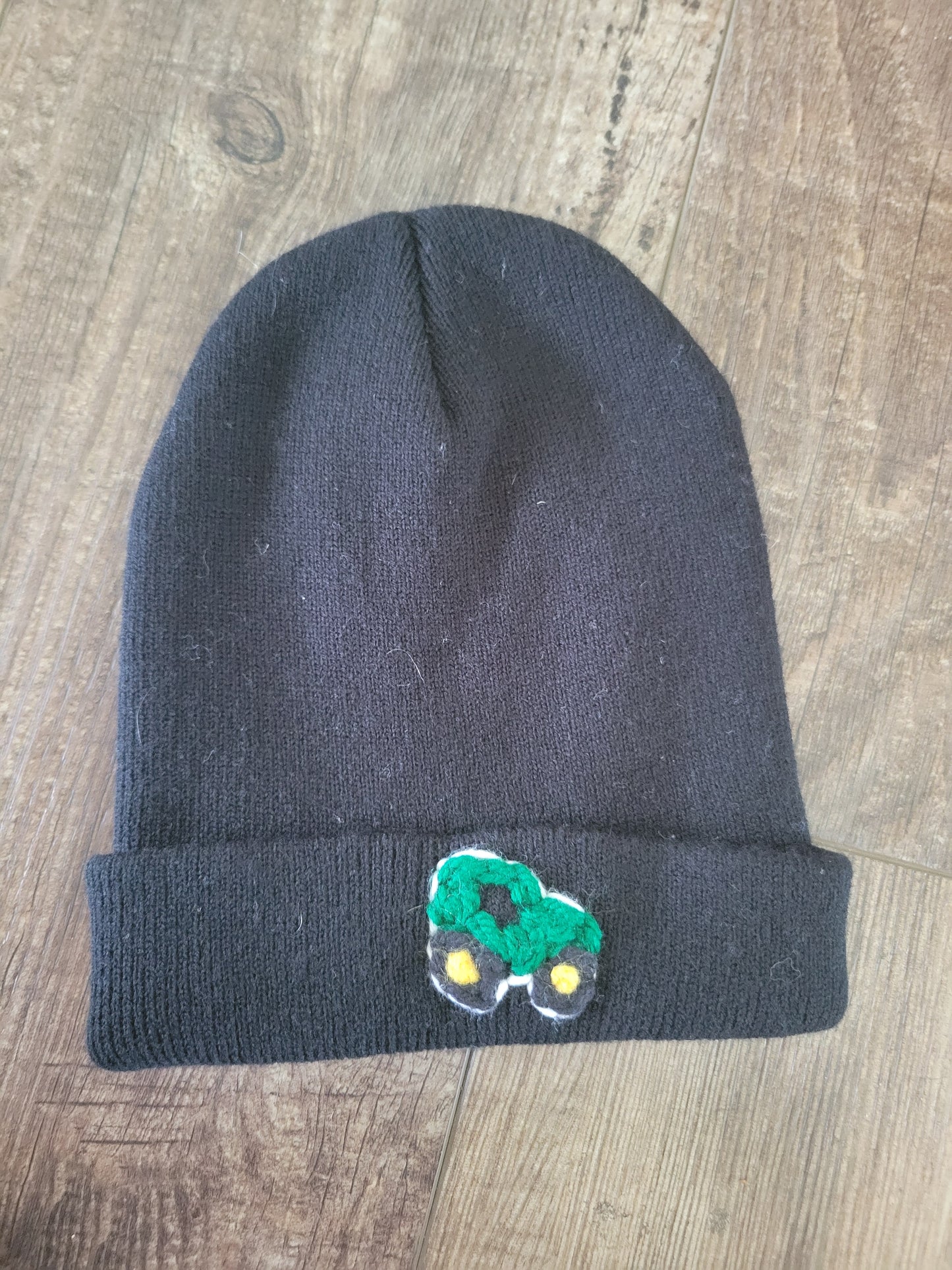 Winter Hat with Tractor