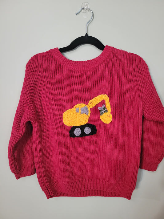 Excavator Sweater